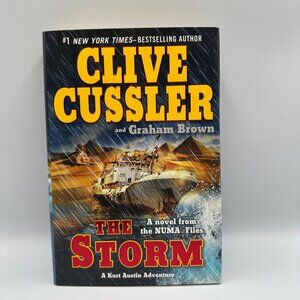 Clive Cussler & Graham Brown 2012 Hardcover The Storm Kurt Austin Adventure